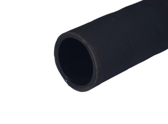 A cross-section of a diesel delivery rubber hose